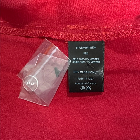 ASTR The Label Pleated Bustier Midi Dress in Red SZ S NWOT - Picture 6 of 6